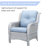 Tonry Wicker Outdoor Lounge Chair