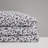 Printed Black Floral 200TC Printed 4-Piece Queen Sheet Set-1898699494-1898699488