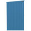 Remise de rangement en acier Elite, 8 x 4, bleu gris-72275179