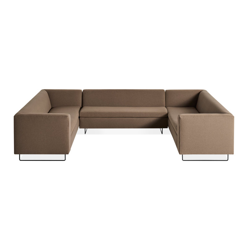 Canapé modulaire en U Bonnie and Clyde, Kvadrat automne cardamome