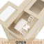 Grande enceinte en bois pour hamster, avec rangement et fenêtres en acrylique, armoire indépendante facile à nettoyer, fabrication en bois, installation simple et transparente-1317020701