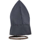 Waterproof Outdoor Patio Egg Chair Cover: Latest Rip-Stop Fabric, 3-Year Warranty - 70'' H X 45'' W X 45'' D