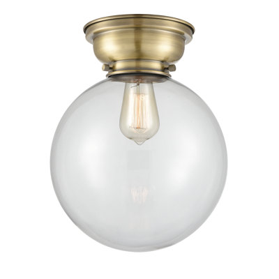 Chippewa Glass Flush Mount