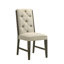 Ensemble de salle à manger 7 pièces rectangulaire extensible avec chaises rembourrées, idéal pour les rassemblements et le décor de salle à manger moderne-2132091783