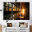 «Factory Landscape Russet Reverberation - Factories», ensemble de reproductions d'art mural-107753836-107753838