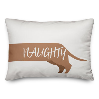  Coussin Naughty Nice Doxie