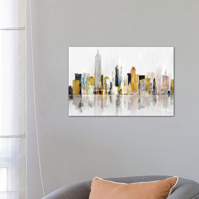 Towering Over Buildings III by Isabelle Z - Wrapped Canvas Print
