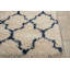 Tapis bleu à motif géométrique Linton-21373640