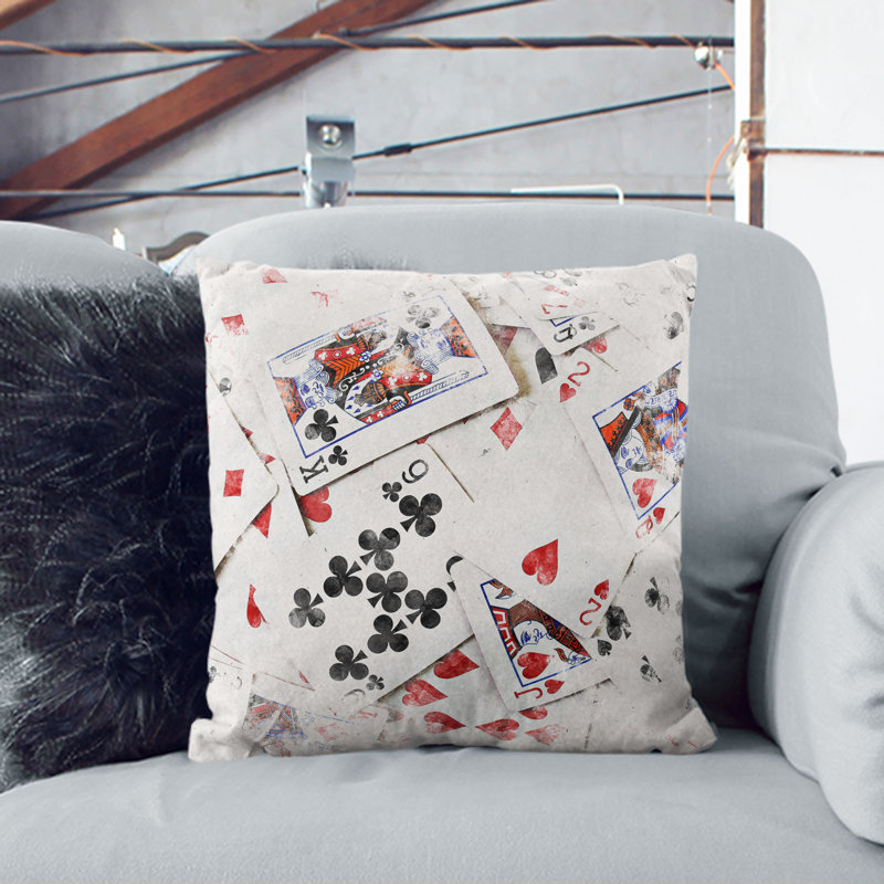 Square Throw Cushion, Black, 55cm H x 55cm W x 20cm D