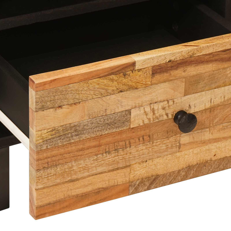 40cm W Solid Wood Bedside Table