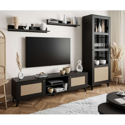 Hesperus Unfinished Entertainment Centre for TVs up to 88"
