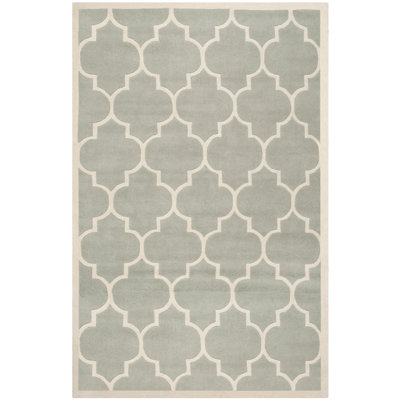 Carolene Hand Tufted Wool Geometric Rug