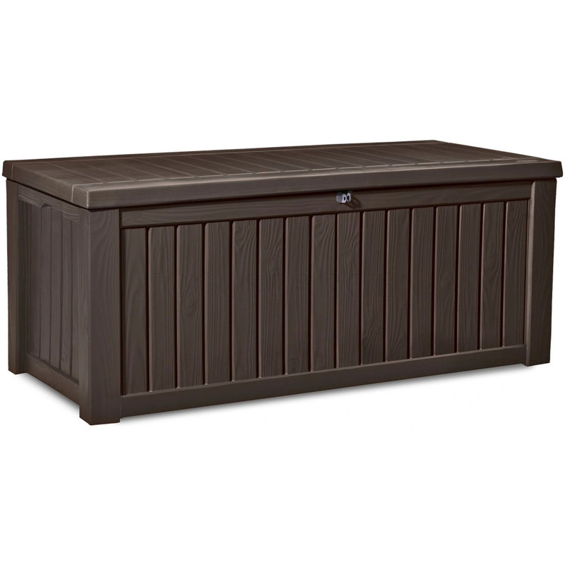 Keter Rockwood Cushion Box 570L BROWN, Brown