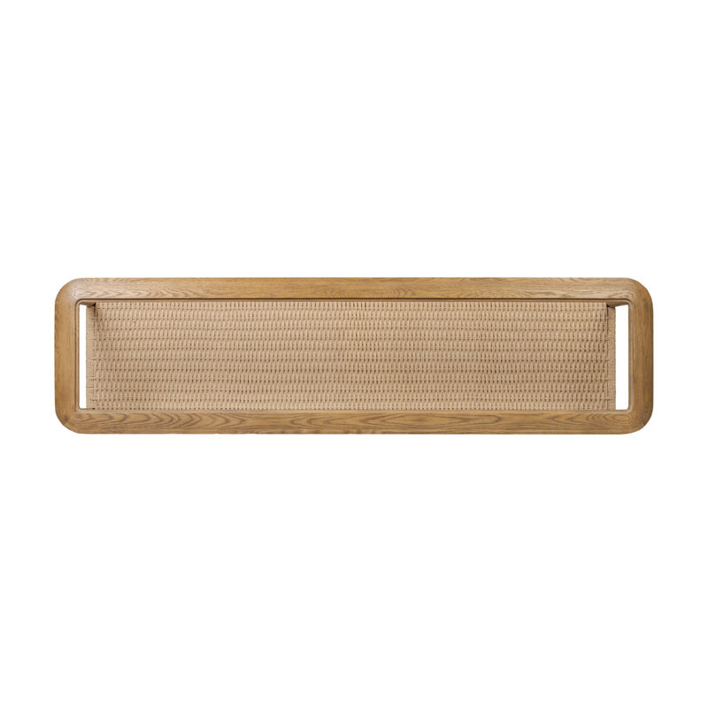 Carmelo Console Table-Medium Brown Oak
