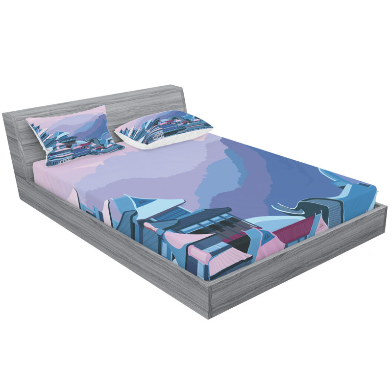 Microfiber Sheet Set, Full Sheet Set with Pillowcase