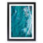 Waves in Brisbane Australia - Picture Frame Graphic Art Print-55761651-55761646