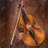 Alto violin - 32"x32" art on canvas