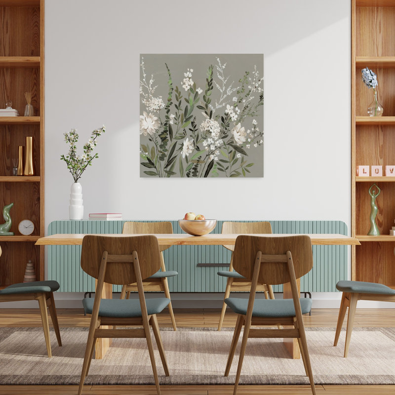 Beauté silencieuse, délicate, élégante, contemporaine, art floral naturel, H 36 po x l 36 po