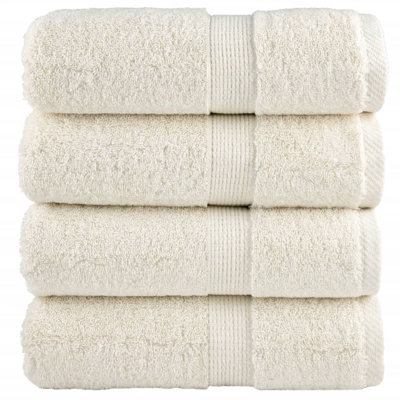 Premium Guest Towels SOLUND 4 Pcs 30X50 Cm 600 Gsm