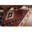 Tapis brun en laine noué à la main de conception unique 5 pi 2 po x 6 pi 5 po New Age