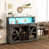 Distressed Dark Brown selected