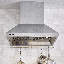 36" Wide Chimney Wall Hood + Ventilator-1071729411
