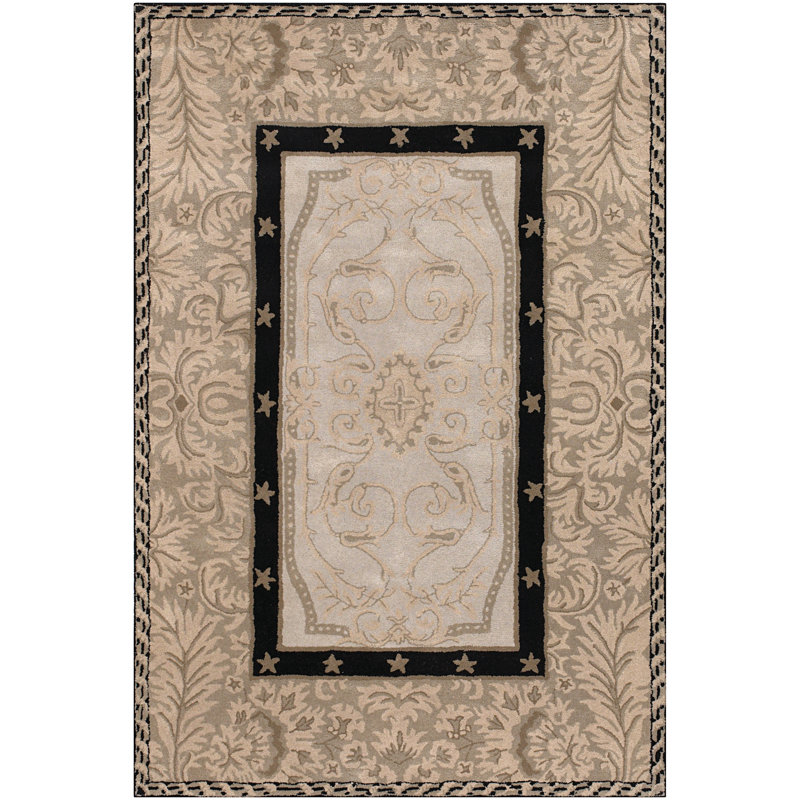 Wool Floral Indoor Rug, 2' x 3'