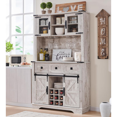 Kymbella 72" H Manufactured Wood Bar Cabinet