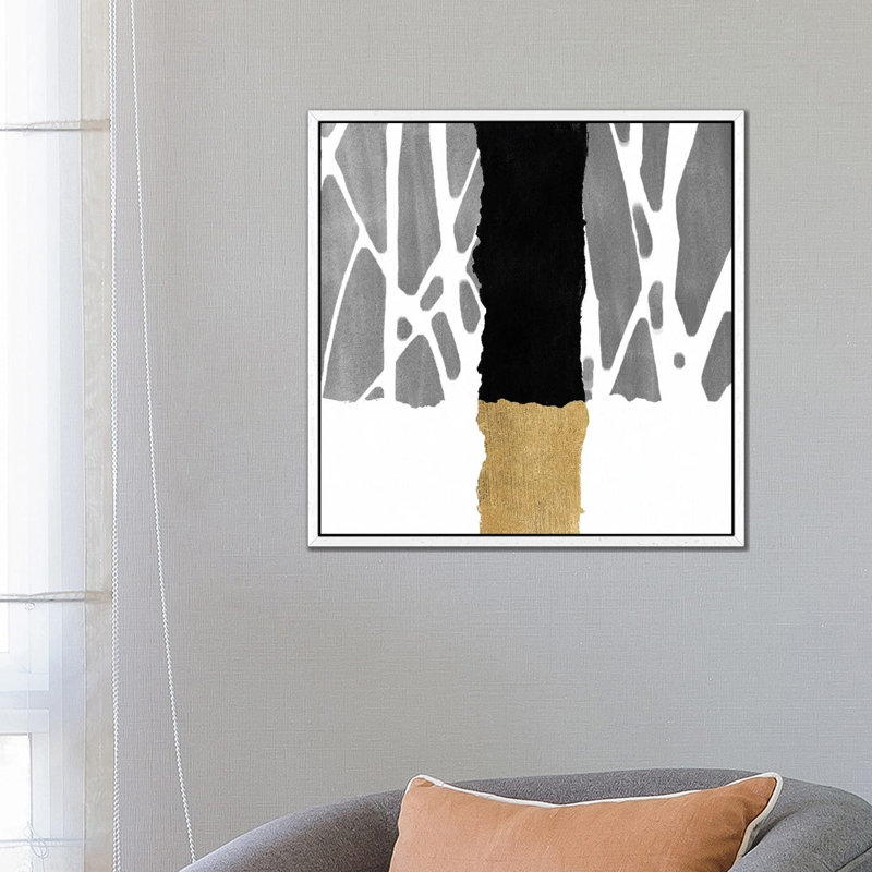 Glacer Path II by Alonza Saunders - Gallery-Wrapped Canvas Giclée on Canvas, 66.04 cm H x 66.04 cm W  x  4.445 cm D, White