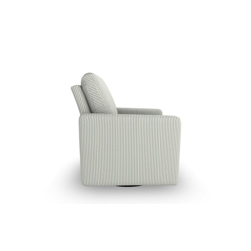 Swivel Barrel Recliner, Adrift