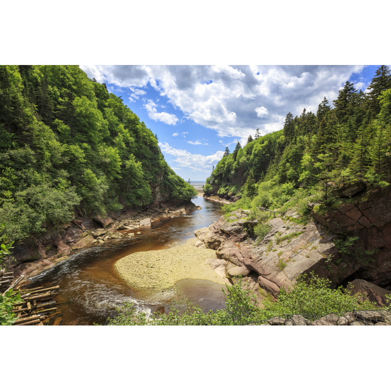 Point Wolfe At Fundy National Park by Aprott - Wrapped Canvas Print, 20cm H x 30cm W