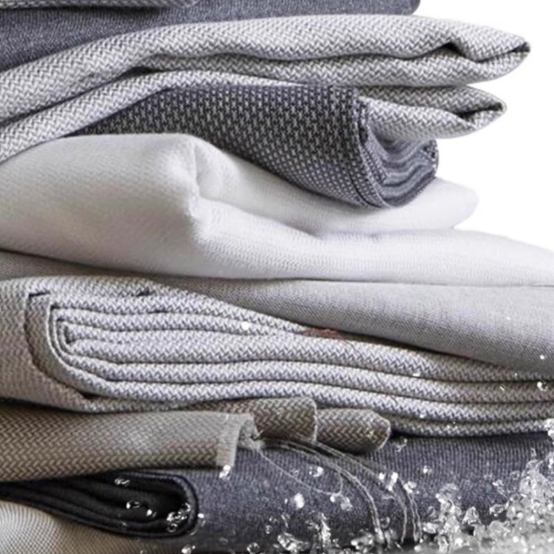 Ensemble de conversation d'extérieur moderne et minimaliste avec coussins Modern Minimalist, Gris