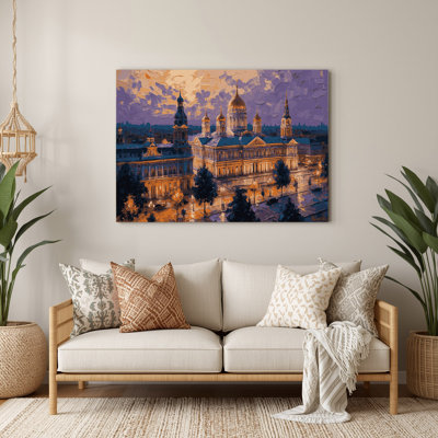 Cities Bucharest Romania Brown Metal Wall Art