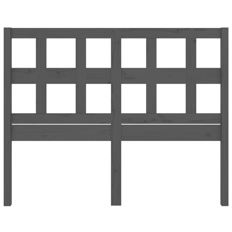 Mendota Solid Wood Slat Headboard, 165.5 x 100 cm, Grey