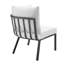 Ensemble de patio extérieur en aluminium 6 pièces Riverside par Modway-763645750-763645754