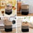 Extra Large Laundry Hamper Basket With Handles - 96L Woven Cotton Storage Organizer For Clothes, Blankets, Pillows, Toys - Sturdy & Stylish Home Decor-13261354