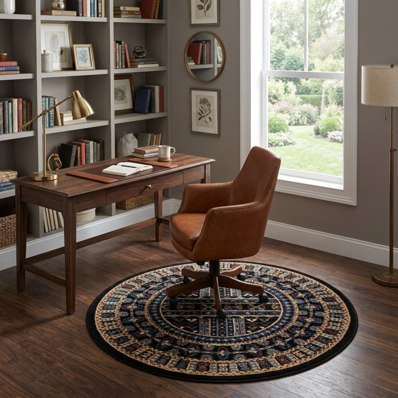 Tapis Sajur Laurenza, Rond de 3 pi 1 po