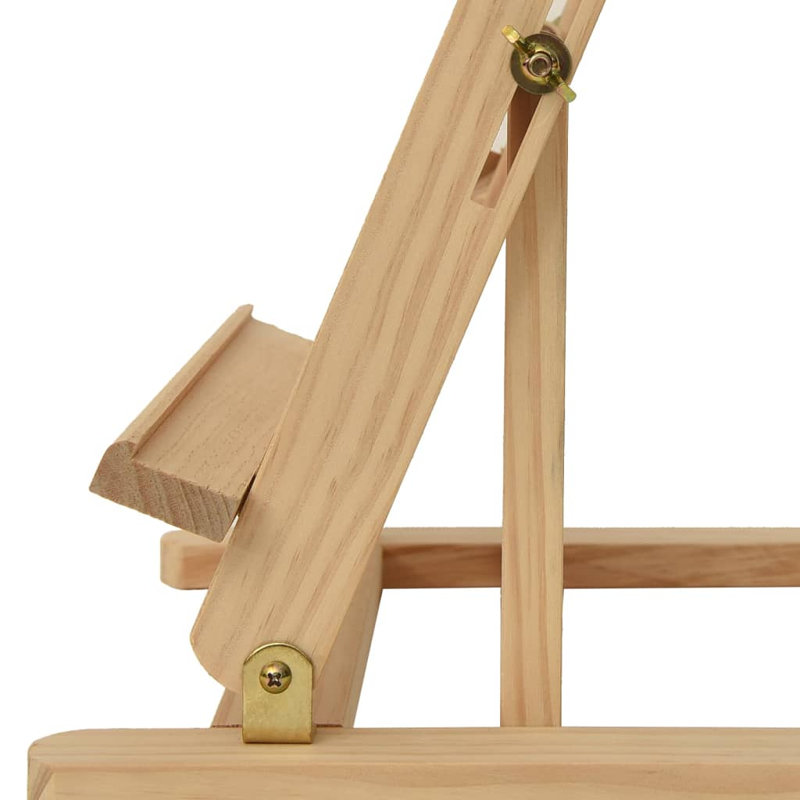 Inbox Zero Folding Adjustable Wood Easel