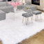 Kuki Solid Colour Shag Area Rug-49250936
