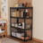 Rack Storage Shelf 4 Layers Adjustable Spacing Steel-86377902