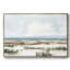 «Coastal Wetlands Watercolor I», toile encadrée de qualité supérieure - prête à être accrochée-92474946-92474944