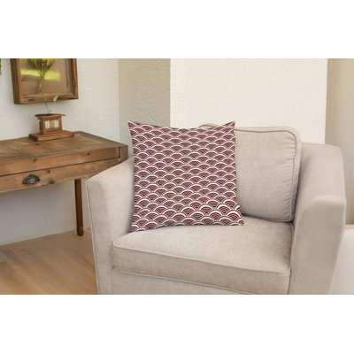 Coussin décoratif Bold Seigaiha