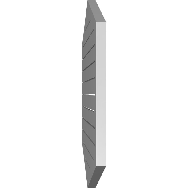 Pente verticale verticale en uréthane 5 pi, H 1,5 po x l 34 po x L 36 po