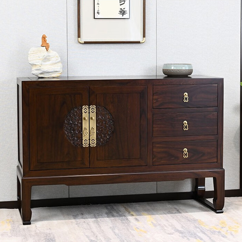 Buffet luxueux rétro de style chinois