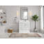 Meuble-lavabo simple 36 po avec plateau en quartz Alys
