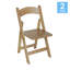 Chaise pliante portative en bois massif de qualité commerciale-380674734