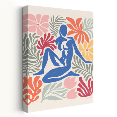 Jardin Mid-Century moderne et bohème abstrait I