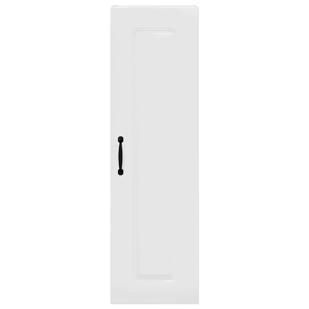 VIDAXL Kitchen Wall Cabinet - High Gloss White - Engineered Wood - 30cm - Image 2