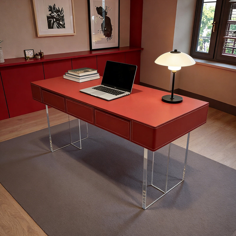 Bureau haut de gamme élégant, H 29,52 po x l 62,99 po x P 27,55 po