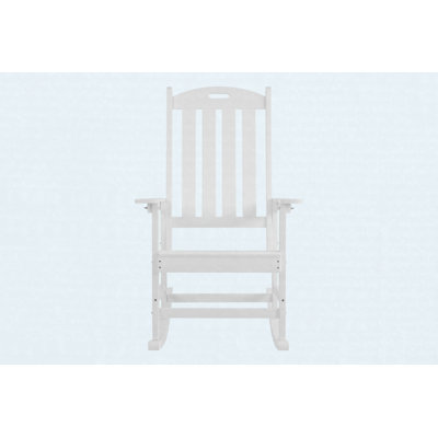 Chaise berçante d'extérieur toutes saisons, chaise berçante de patio pour les porches et les salons
